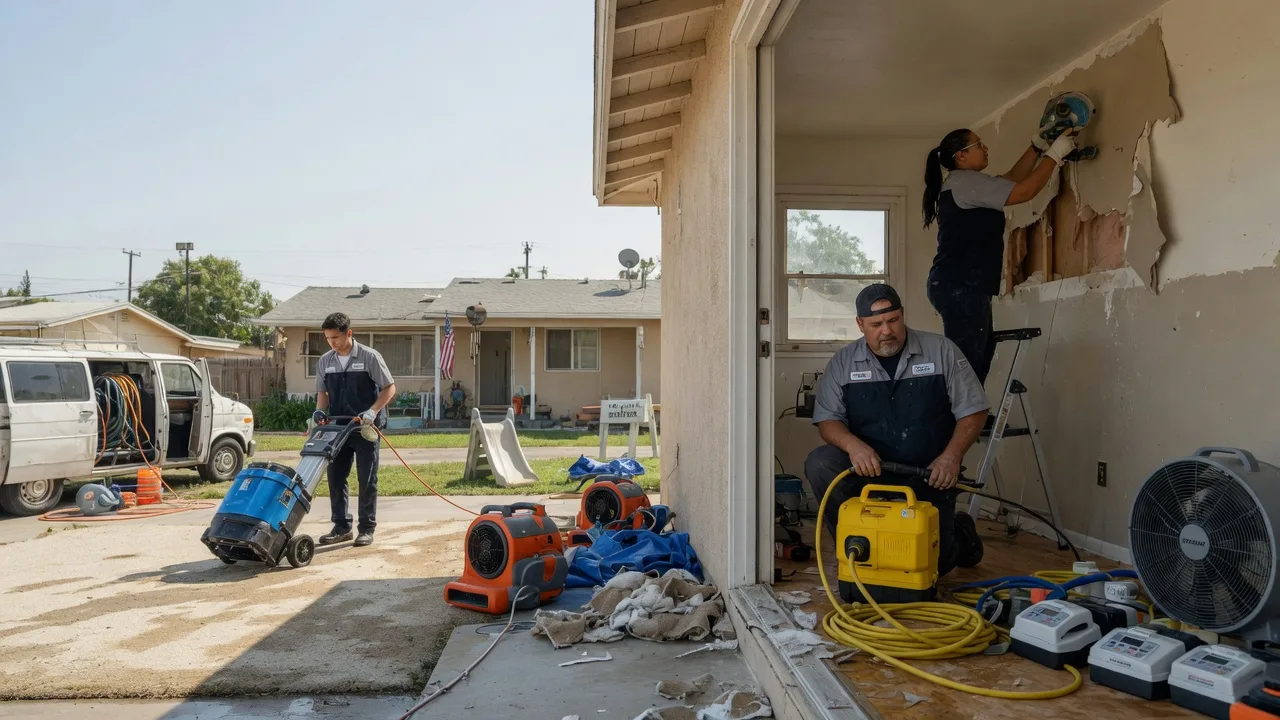 Water Damage Restoration in Coats, NC near me